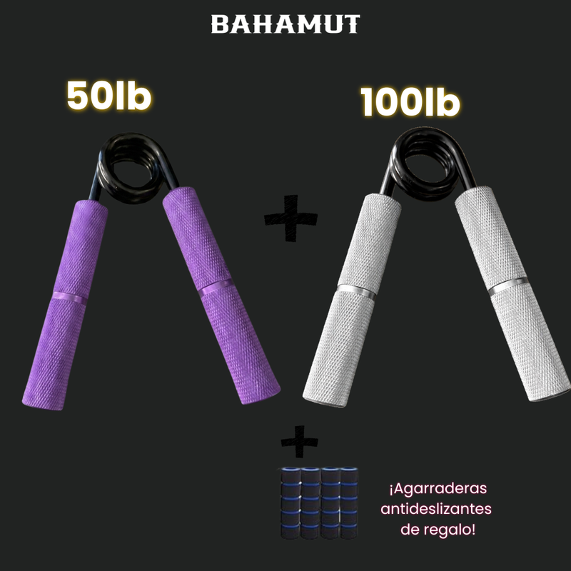 Handgrip Pack 50lb y 100lb para Mejorar la Fuerza de Agarre NIVEL INICIO